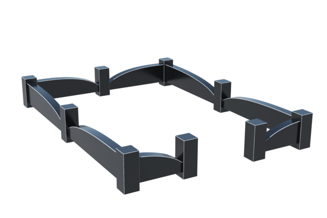 Цоколи на могилу в&nbsp;Саратове | Цоколь на могилу №0038