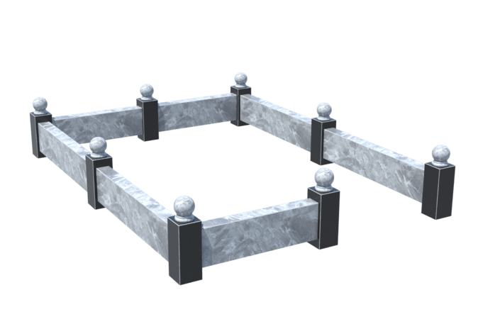 Цоколи на могилу в&nbsp;Саратове | Цоколь на могилу №0031