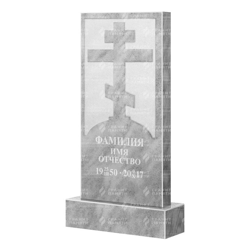 Памятники из мрамора в&nbsp;Саратове | Мраморный памятник ФМ-125