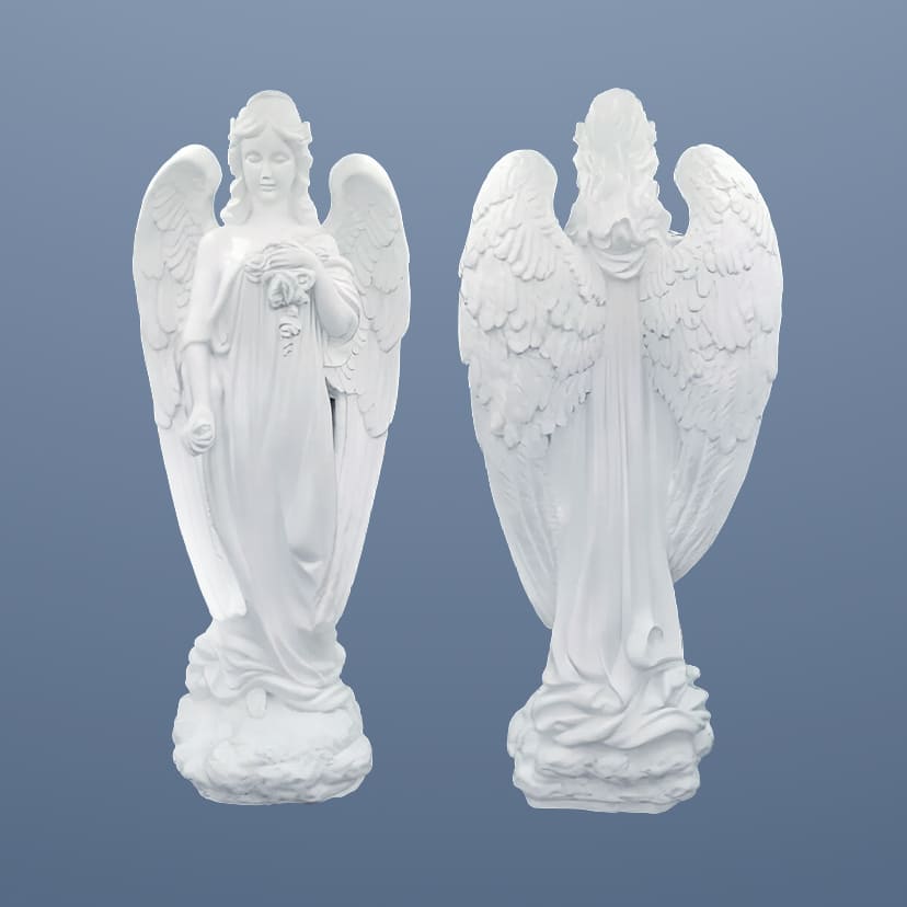 Скульптуры из искусственного мрамора в Саратове | Скульптура Ангела №2