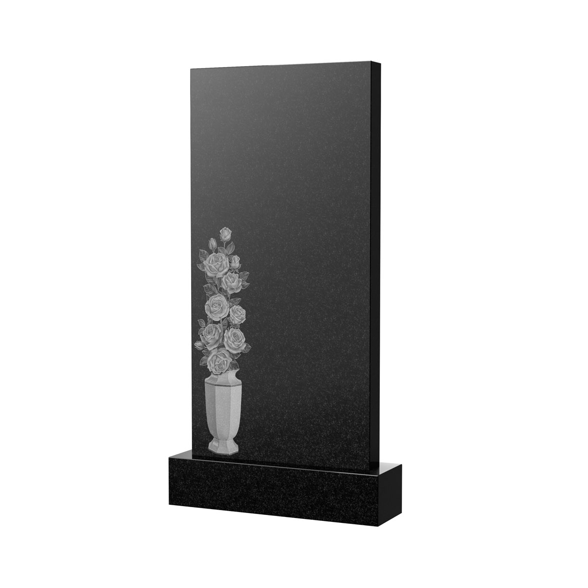 Художественное оформление памятника в&nbsp;Саратове | Художественное оформление на гранитную стелу, рисунок ВХО-058