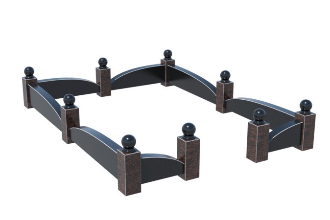 Цоколи на могилу в&nbsp;Саратове | Цоколь на могилу №0044