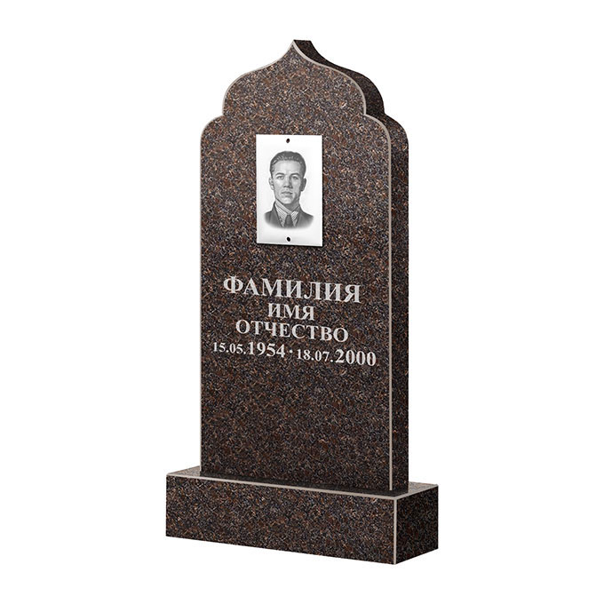 Памятники из цветного гранита в&nbsp;Саратове | Памятник из гранита Карел Brown ФГЦ-037