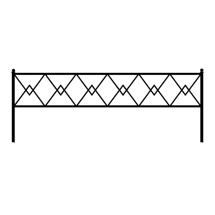 Кованые изделия в&nbsp;Саратове | Кованая оградка ОГ.002