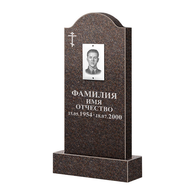 Памятники из цветного гранита в&nbsp;Саратове | Памятник из гранита Карел Brown ФГЦ-012