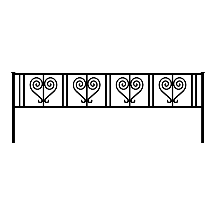Кованые изделия в&nbsp;Саратове | Кованая оградка ОГ.005