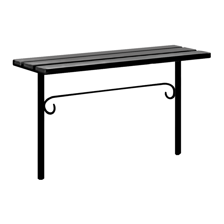 Металлические оградки, столы, скамейки в&nbsp;Саратове | Скамейка №2