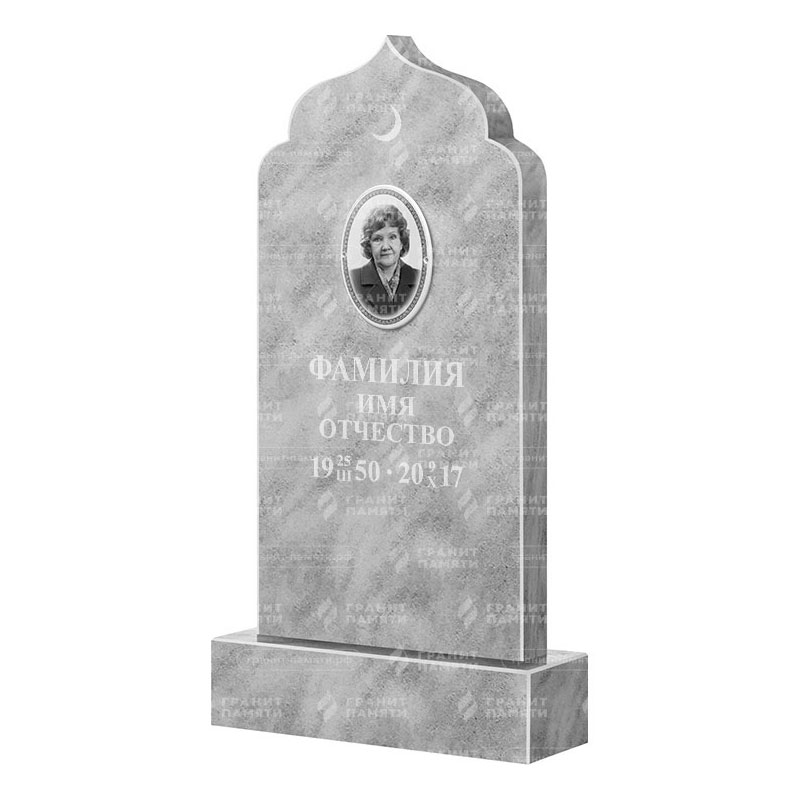 Бюджетные памятники в&nbsp;Саратове | Мраморный памятник ФМ-037