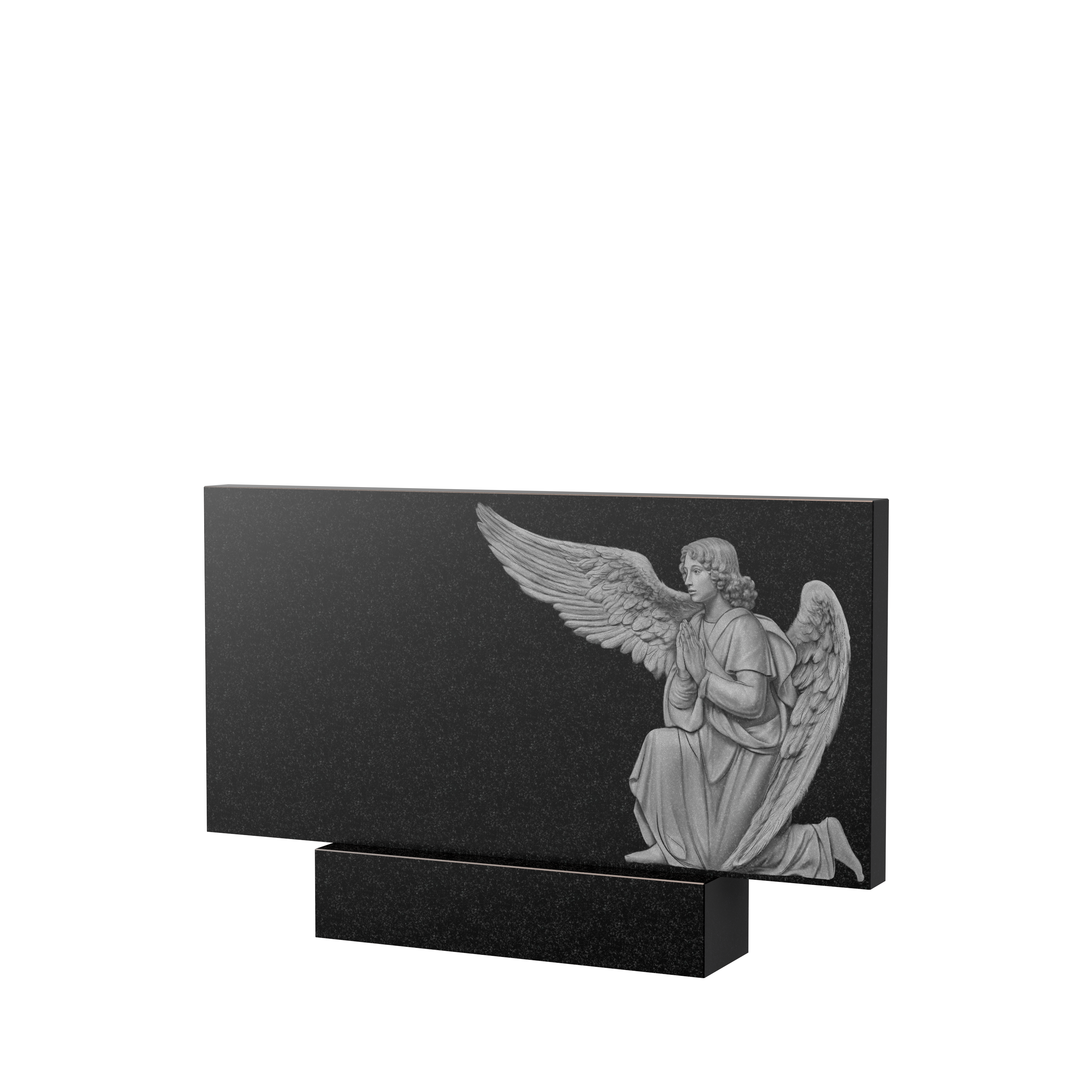 Художественное оформление памятника в&nbsp;Саратове | Художественное оформление на гранитную стелу, рисунок ГХО-007