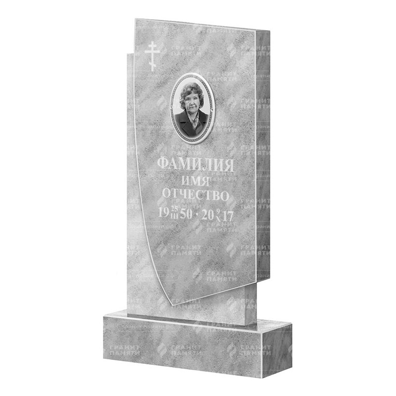 Памятники из мрамора в&nbsp;Саратове | Мраморный памятник ФМ-075