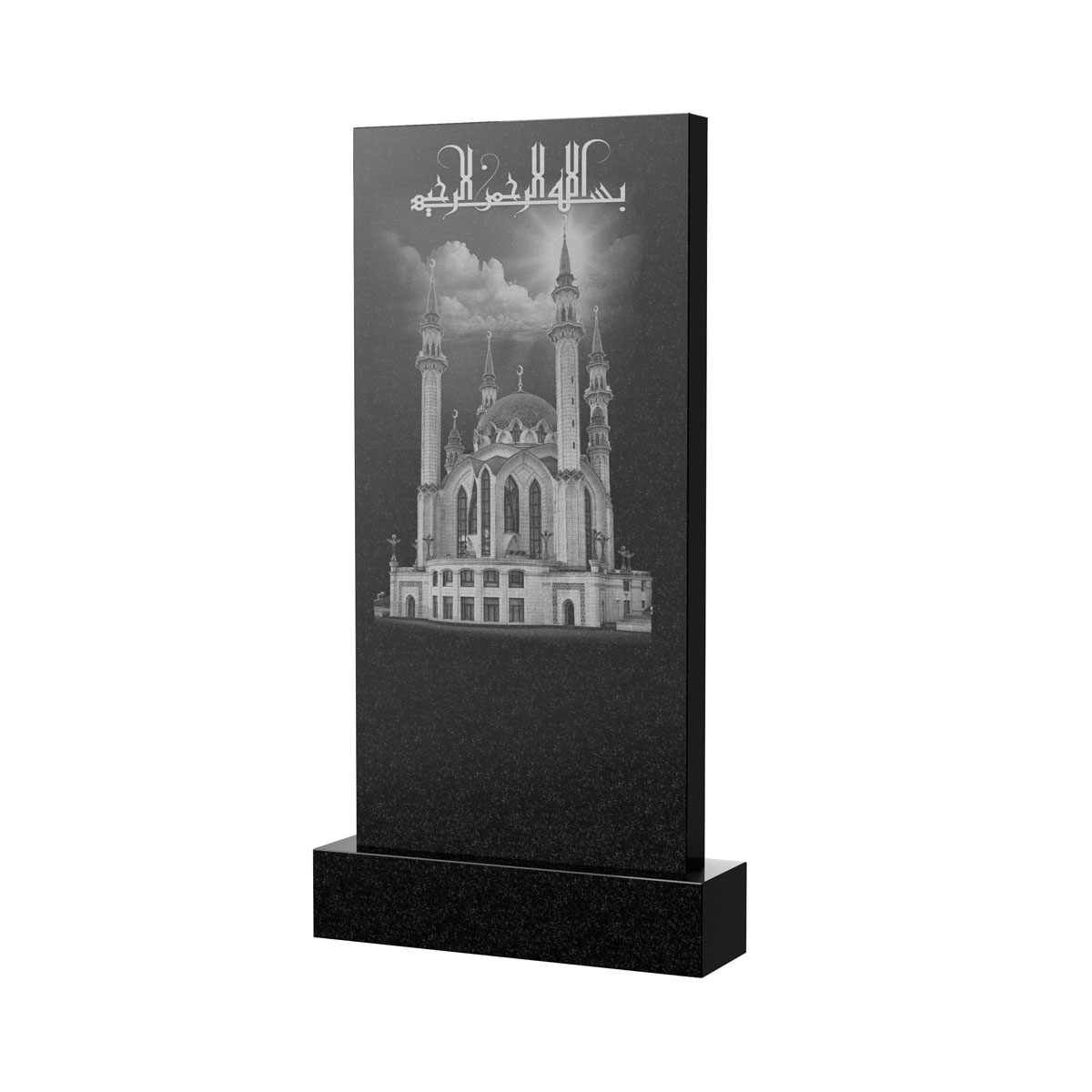 Художественное оформление памятника в&nbsp;Саратове | Художественное оформление на гранитную стелу, рисунок ВХО-047