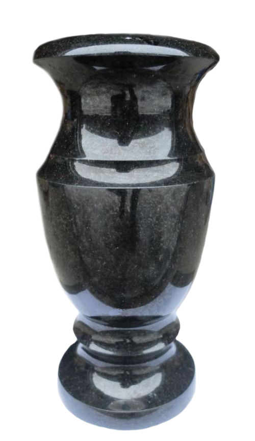 Вазы из камня в&nbsp;Саратове | Ваза гранитная «Габбро 30»