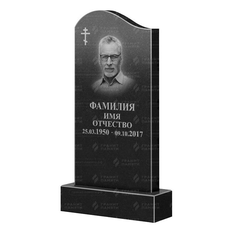 Бюджетные памятники в&nbsp;Саратове | Гранитный памятник ФГ-030