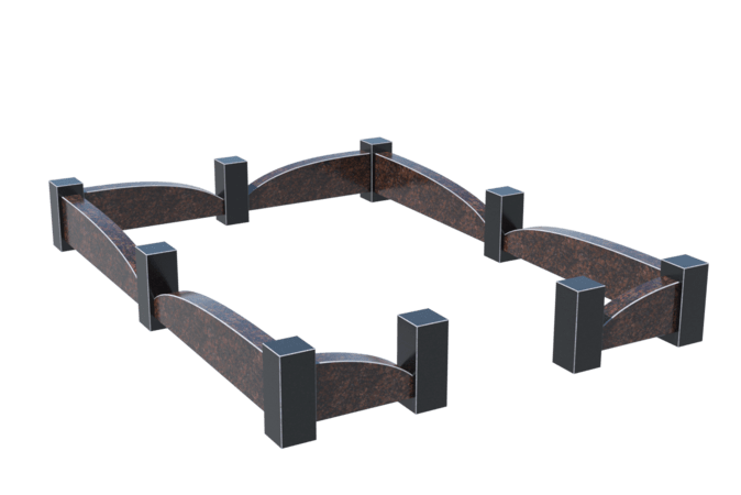 Цоколи на могилу в&nbsp;Саратове | Цоколь на могилу №0042