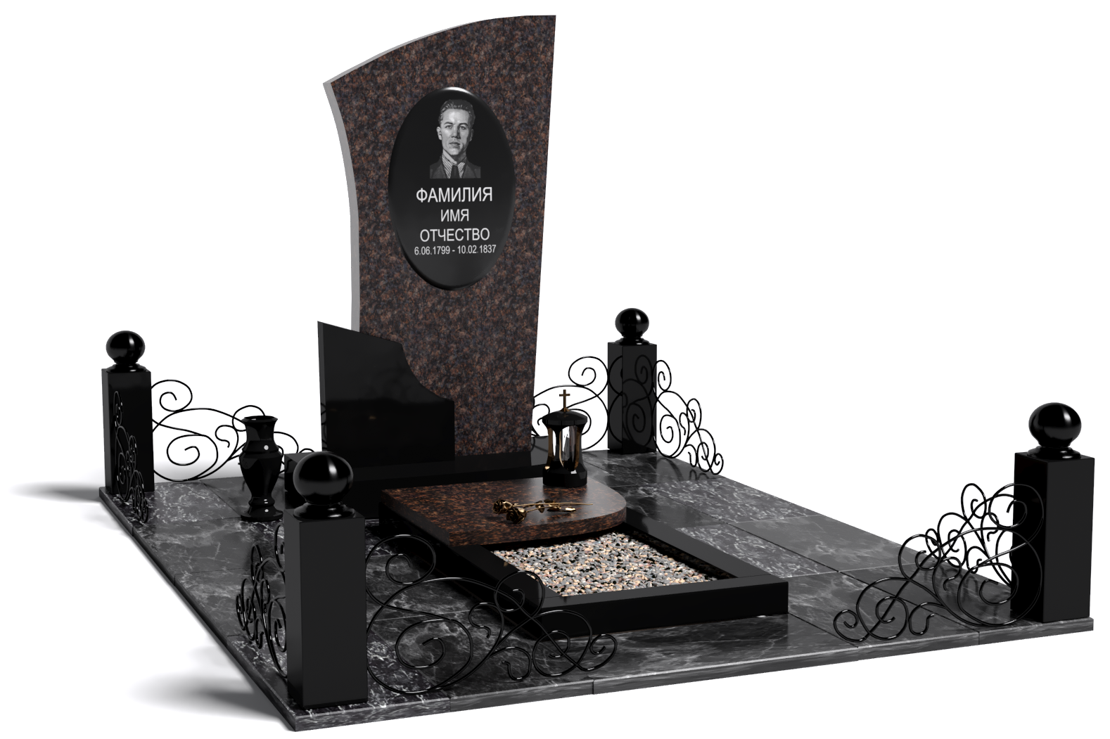 Одинарные мемориальные комплексы в&nbsp;Саратове | Мемориальный комплекс №12