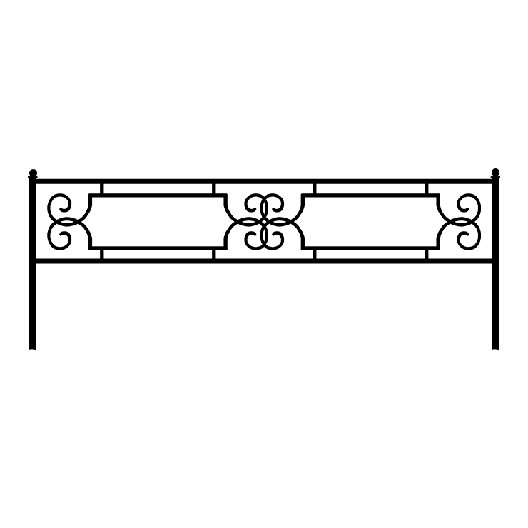 Кованые изделия в&nbsp;Саратове | Кованая оградка ОГ.004