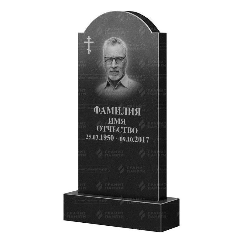 Памятники из гранита вертикальные в&nbsp;Саратове | Гранитный памятник ФГ-011