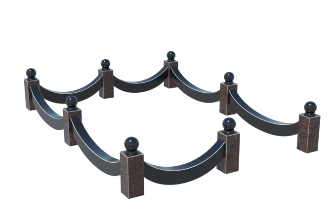 Цоколи на могилу в&nbsp;Саратове | Цоколь на могилу №0026