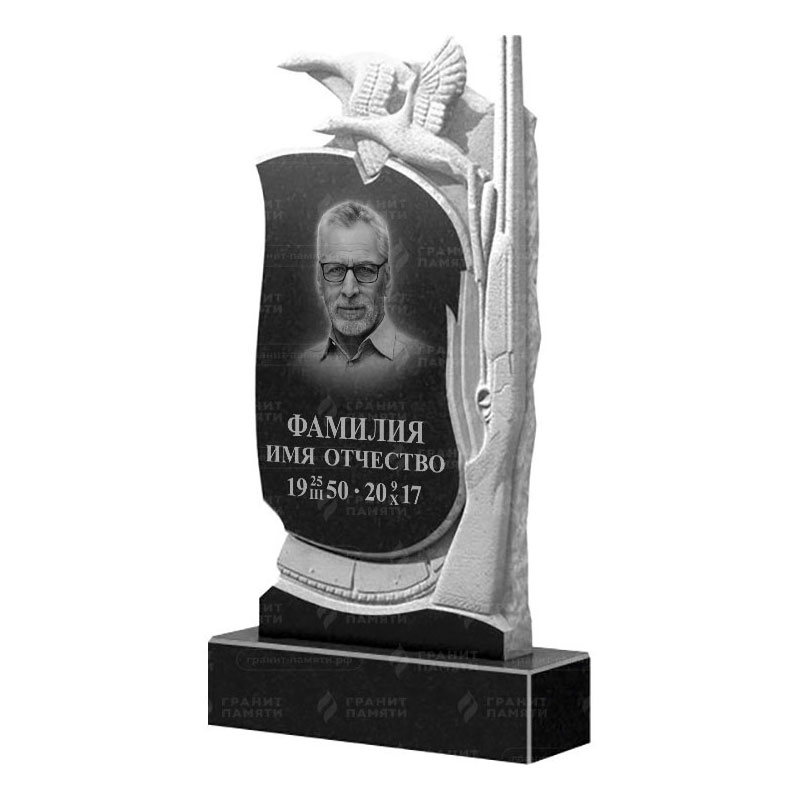 Памятники из гранита резные в&nbsp;Саратове | Гранитный памятник ФГ-122