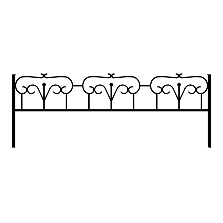 Металлические оградки, столы, скамейки в&nbsp;Саратове | Оградка №2
