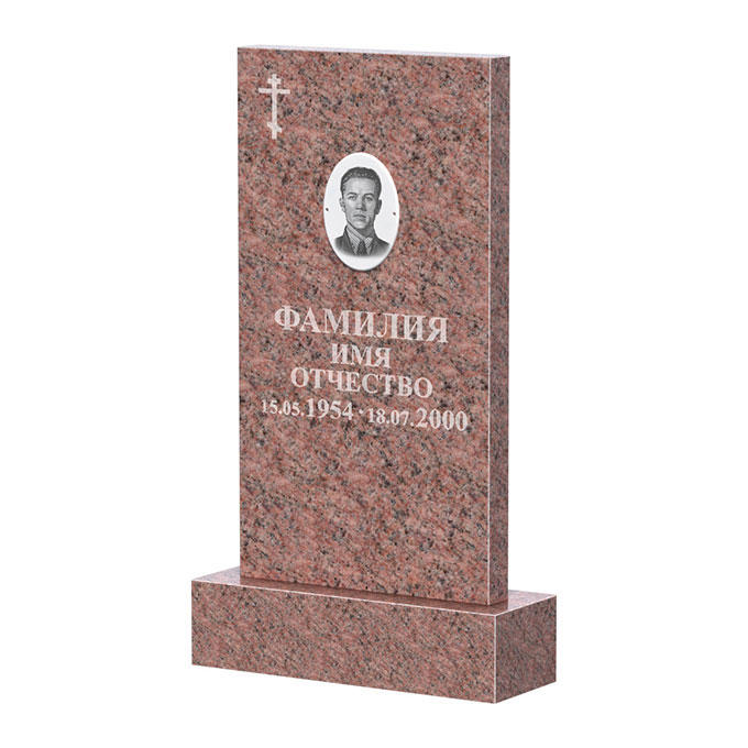 Памятники из цветного гранита в Саратове | Памятник из гранита Винга прямой