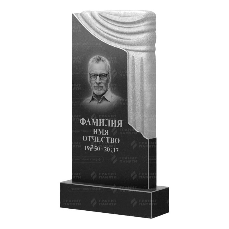 Памятники из гранита резные в&nbsp;Саратове | Гранитный памятник ФГ-121