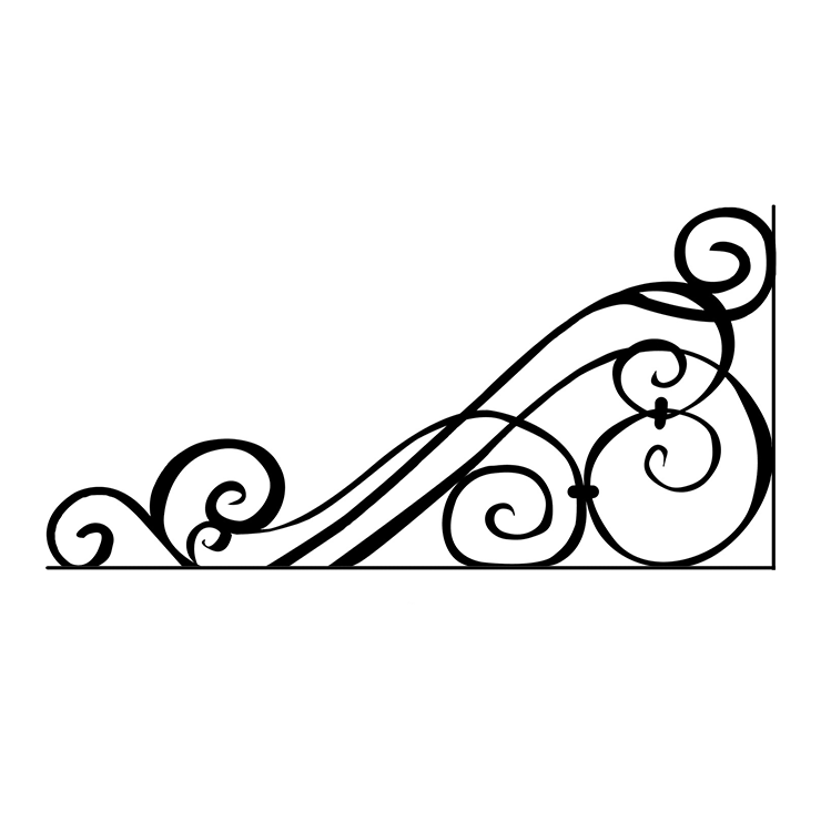 Кованые изделия в&nbsp;Саратове | Кованый уголок УГ.006