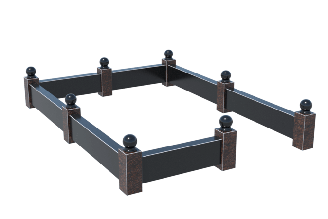 Цоколи на могилу в&nbsp;Саратове | Цоколь на могилу №0035