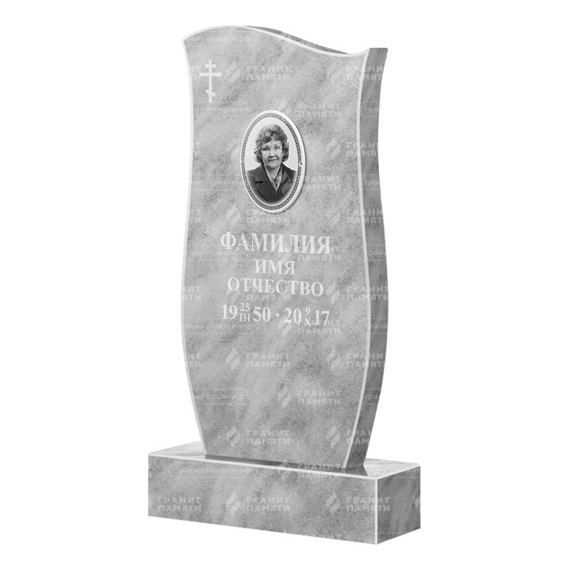 Бюджетные памятники в&nbsp;Саратове | Мраморный памятник ФМ-033