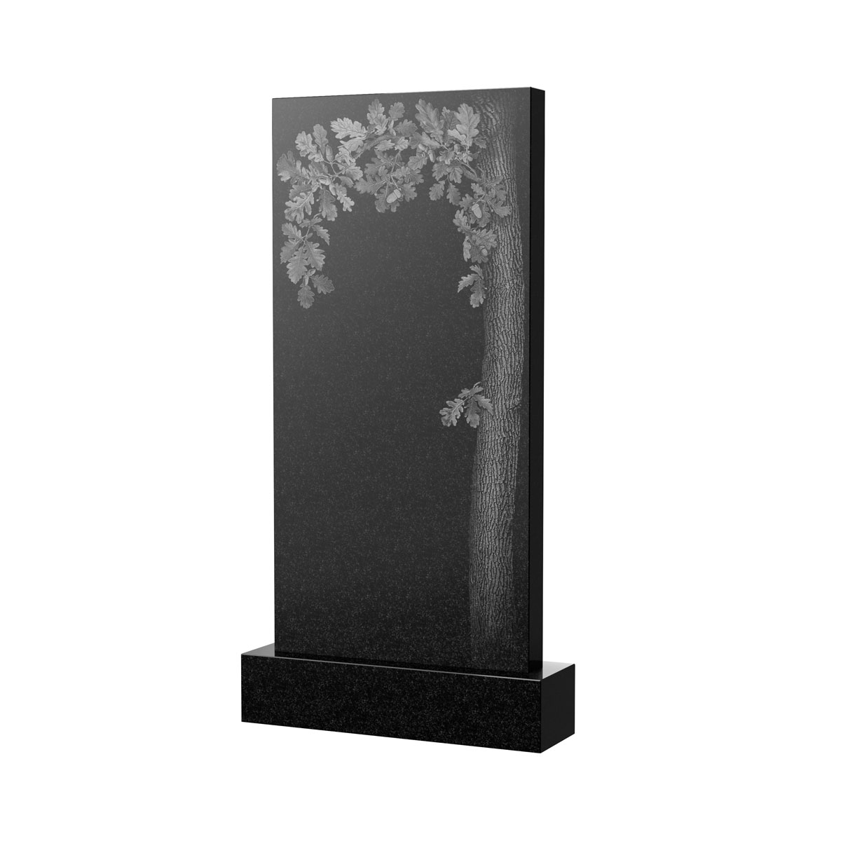 Художественное оформление памятника в&nbsp;Саратове | Художественное оформление на гранитную стелу, рисунок ВХО-053