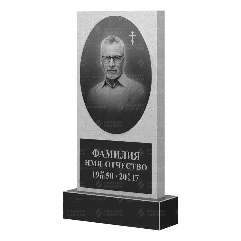 Памятники из гранита вертикальные в&nbsp;Саратове | Гранитный памятник ФГ-166