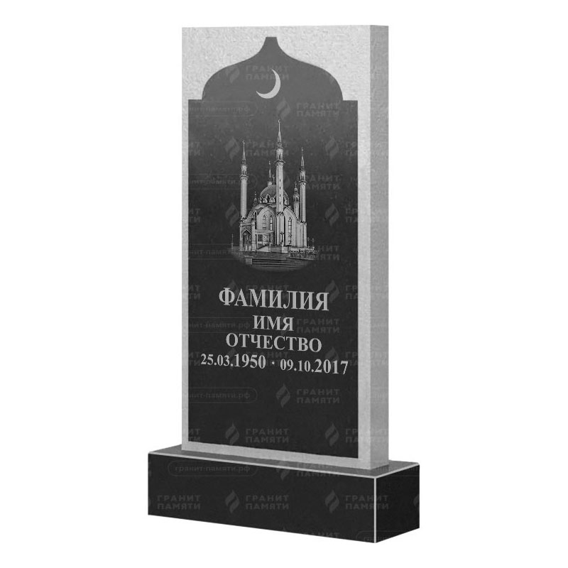 Мусульманские памятники на могилу в&nbsp;Саратове | Гранитный памятник ФГ-167