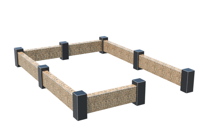 Цоколи на могилу в&nbsp;Саратове | Цоколь на могилу №0037