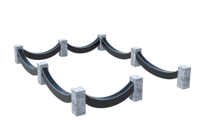 Цоколи на могилу в&nbsp;Саратове | Цоколь на могилу №0023