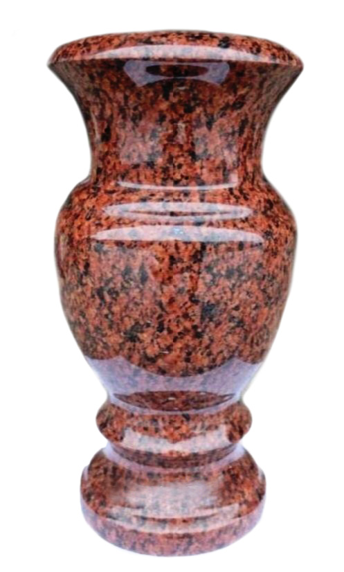 Вазы из камня в&nbsp;Саратове | Ваза гранитная «Цветная»