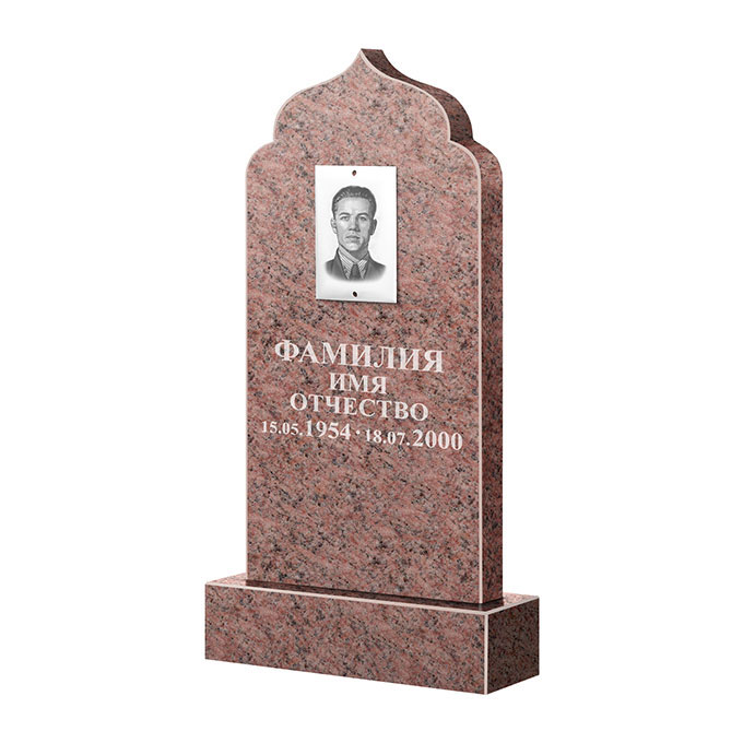Гранитные памятники в&nbsp;Саратове | Памятник из гранита Розалия Pink ФГЦ-037