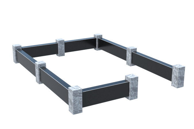 Цоколи на могилу в&nbsp;Саратове | Цоколь на могилу №0032