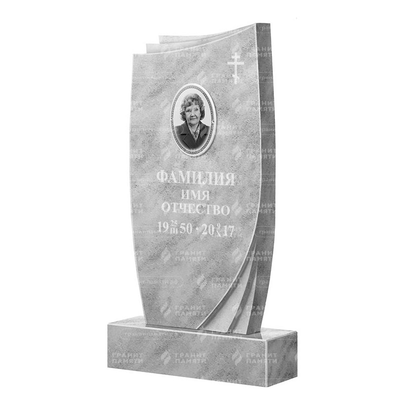 Памятники из мрамора в&nbsp;Саратове | Мраморный памятник ФМ-057