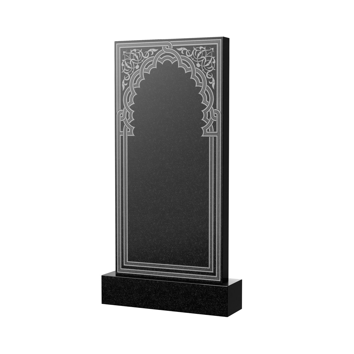 Художественное оформление памятника в&nbsp;Саратове | Художественное оформление на гранитную стелу, рисунок ВХО-045