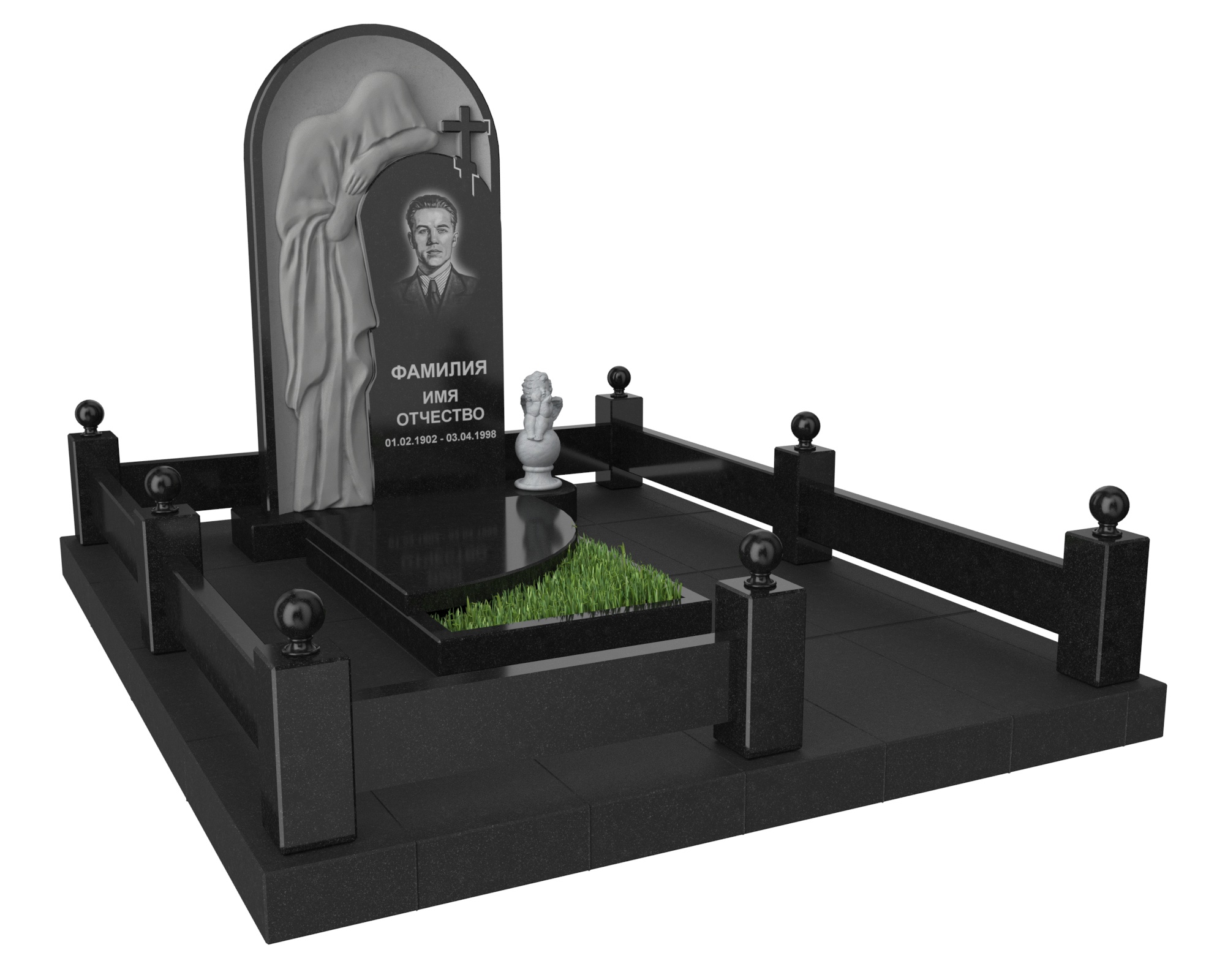 Одинарные мемориальные комплексы в&nbsp;Саратове | Мемориальный комплекс №27