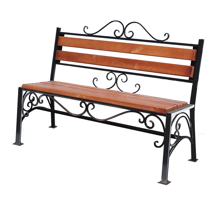 Кованые изделия в&nbsp;Саратове | Кованая скамейка СТ.006