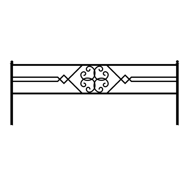Кованые изделия в&nbsp;Саратове | Кованая оградка ОГ.003