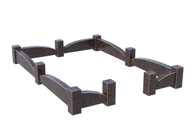 Цоколи на могилу в&nbsp;Саратове | Цоколь на могилу №0043